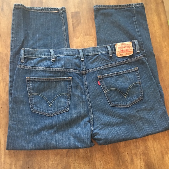 Relaxed Straight Jeans 46x32 